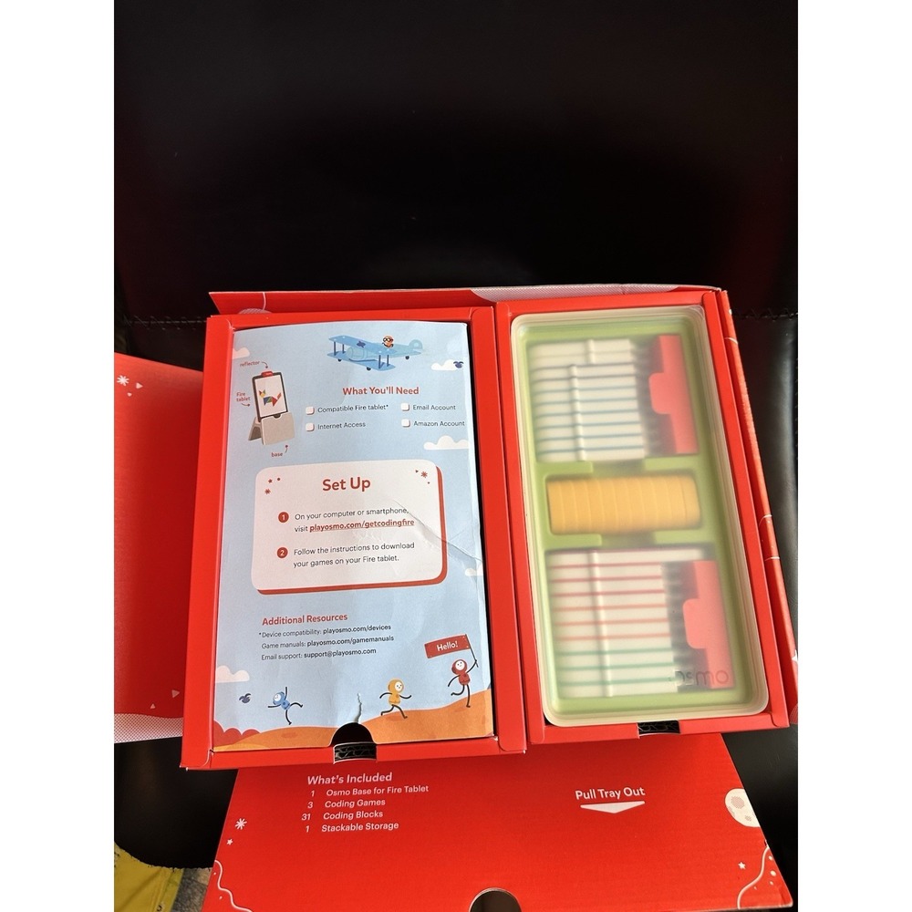 Osmo Coding Starter Kit for Amazon Fire Tablet Kids Learning Game Set STEM